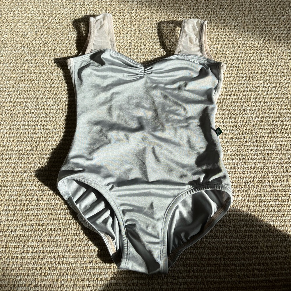 Grey LuckyLeo Leotard Size XS